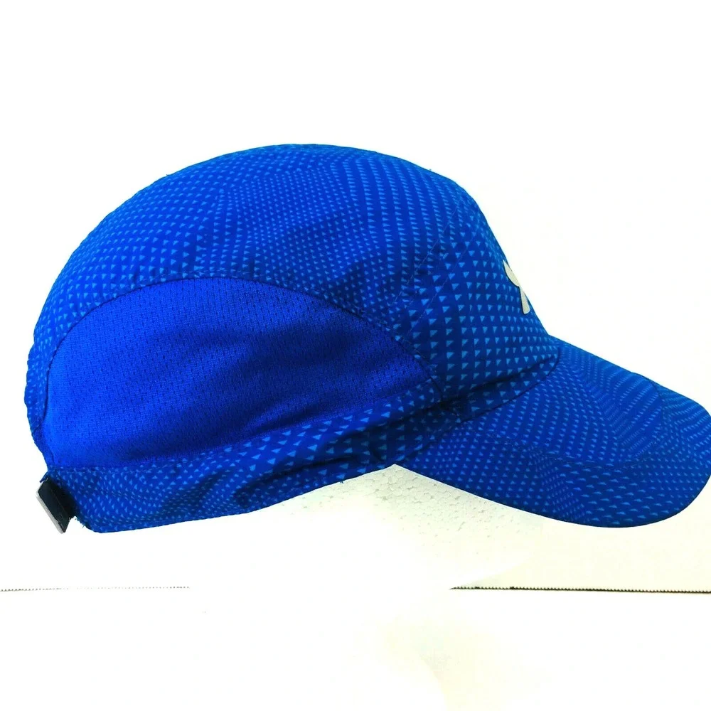 Under Armour Women Blue Stretch Strap Fit Snapback Hat Baseball Cap Hat